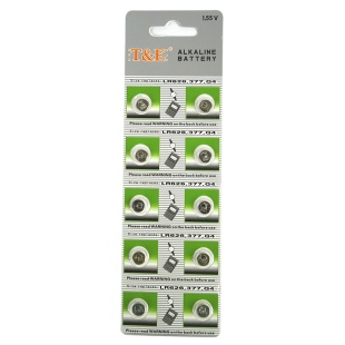 Батарейка-таблетка, 1.55 V, T&E Батарейка-таблетка, 1.55 V, T&E - интернет-магазин optom-k.com