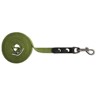 Повідець, 20 мм, 1,5 м, бавовна, з польським карабіном, "ЕКОНОМ" - інтернет-магазин optom-k.com