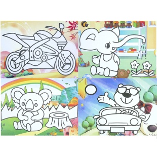 Набор для творчества, 19х31 см, "Блестящая гравюра", Sat - интернет-магазин optom-k.com