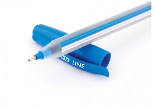 Ручка масляная, 0,7 мм, пластиковый корпус, "Line", ECONOMIX - интернет-магазин optom-k.com