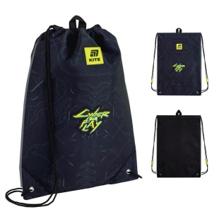 Сумка для обуви, 1 отделение, "Cyber", KITE рюкзаки - интернет-магазин optom-k.com