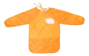 Фартук для дошкольников, оранжевый цвет, MAXI - интернет-магазин optom-k.com