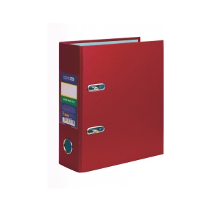 Папка-регистратор, А5, 70 мм, красный цвет, ECONOMIX - интернет-магазин optom-k.com