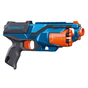 Пистолет, 31х19 см, с поролоновыми патронами (8 шт), в коробке 7х22х32 см - интернет-магазин optom-k.com