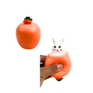 Антистресс, 7х6 см, "Морковь" - интернет-магазин optom-k.com