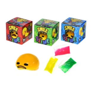 Антистрес-іграшка-слайм, в упаковці 7х7х7 см, "Smile Slime", Danko Toys - інтернет-магазин optom-k.com