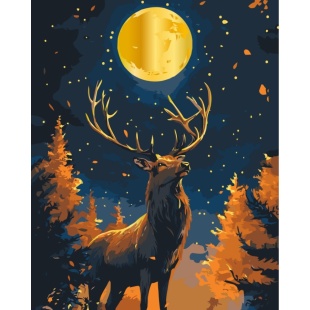 Картина по номерам, 40х50 см, с набором металлизированных красок и 3 кисточками, "Над пропастью" Картина по номерам, 40х50 см, с набором металлизированных красок и 3 кисточками, "Над пропастью" - интернет-магазин optom-k.com