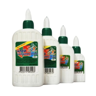Клей канцелярский,  70 мл, с колпачком-дозатором, Эталон-С - интернет-магазин optom-k.com
