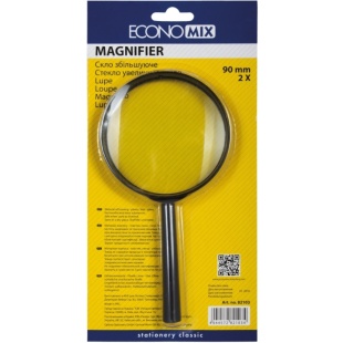 Стекло увеличивающее,  90 мм, 2-кратное, ECONOMIX - интернет-магазин optom-k.com