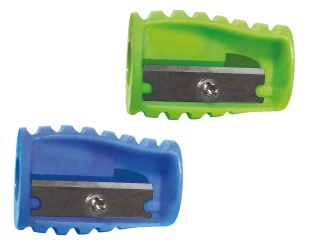 Чинка, пластиковая, одинарная, цветная, "Мини", ECONOMIX - интернет-магазин optom-k.com