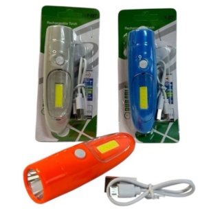 Фонарик, 3x11 см, пластиковый, USB, цветной, на планшете 7x16 см - интернет-магазин optom-k.com