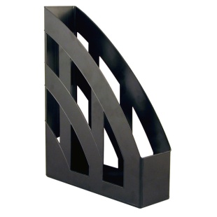 Лоток вертикальный, черный, "Бюджет", AXENT - интернет-магазин optom-k.com