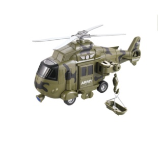 Вертолет, инерционный, пластиковый, со световыми и музыкальными эффектами, "Рятувальний", DIY TOYS - интернет-магазин optom-k.com