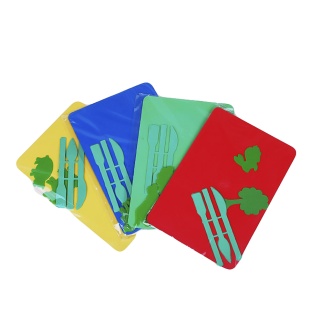 Доска для лепки, 160x235 мм, пластиковая, со стеками, аппликация, "Люкс", Люкс Колор - интернет-магазин optom-k.com