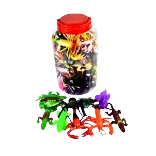 Игрушка резиновая, 10-15 см, цветная, в ассортименте, "Животные" - интернет-магазин optom-k.com