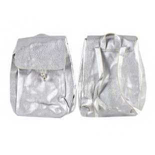 Рюкзак молодежный, 40х26х15 см, эко-кожа, "Серебро" - интернет-магазин optom-k.com