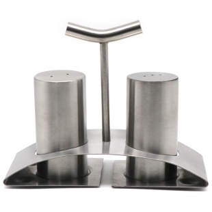Спецовница, 14.5х6.5х7.5 см, нержавеющая сталь, для соли и перца, "Fusion", RINGEL - интернет-магазин optom-k.com