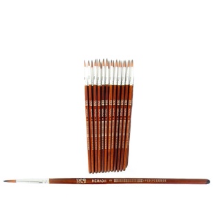 Кисточка для рисования, № 2, нейлон, круглая, Neo Line - интернет-магазин optom-k.com