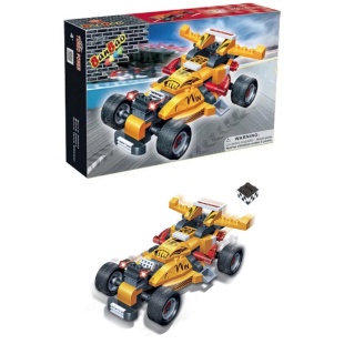 Конструктор, 132 детали, в коробке 23х15х5 см, "Мощная сила. Невидимка", BanBao - интернет-магазин optom-k.com