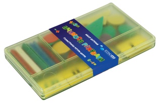 Набор математический: цифры, геометрические фигуры, «Учимся считать», ECONOMIX - интернет-магазин optom-k.com