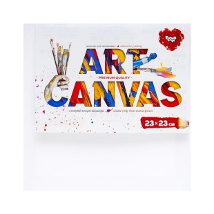 Полотно для малювання, 23х23 см, "Art Canvas", Danko Toys - інтернет-магазин optom-k.com