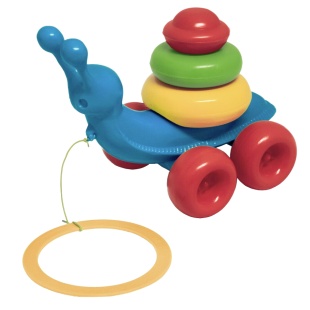 Игрушка развивающая, 8 элементов, "Равлик", Тигрес - интернет-магазин optom-k.com