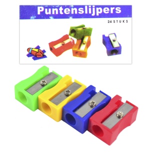 Точилка, пластиковая, одинарная, цветная, Sat Точилка, пластиковая, одинарная, цветная, Sat - интернет-магазин optom-k.com