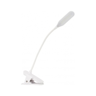 Лампа настольная, 14 лампочек, светодиодная, белый корпус, с акумулятором, OPTIMA - интернет-магазин optom-k.com