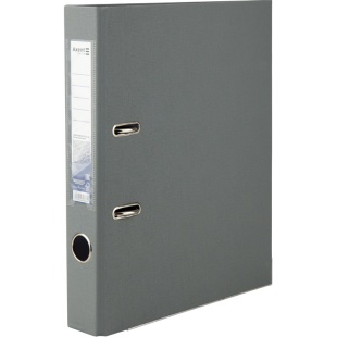 Папка-регистратор, односторонняя, А4, 5 см, разобрана, серая, "PP", AXENT - интернет-магазин optom-k.com