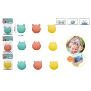 Шар-бомбочек водяной, 6,5 см, силиконовый, цветной, в пакете 12х16 см, "Животное" - интернет-магазин optom-k.com