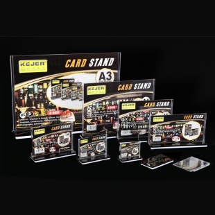 Подставка настольная, А6, для рекламы/меню, вертикальная, KEJEA - интернет-магазин optom-k.com
