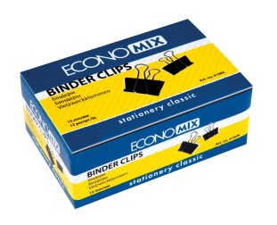 Упаковка биндеров, 15 мм, 12 штук, ECONOMIX - интернет-магазин optom-k.com