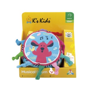 Барабан музичний, 15 x 9 см, K’S KIDS - інтернет-магазин optom-k.com