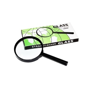 Стекло увеличительное, 90 мм, пластиковый ободок, Glass - интернет-магазин optom-k.com