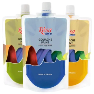 Краска гуашевая, 200 мл, ROSA Studio - интернет-магазин optom-k.com
