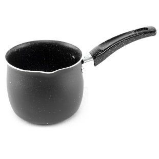 Кофеварка, 11х9 см, из алюминия, с мраморным покрытием, A-Plus - интернет-магазин optom-k.com