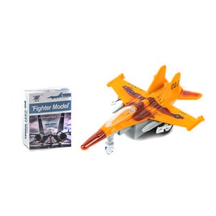 Военный самолет, 10 x 9 x 4 см, 4 вида, инерционный, пластиковый, DIY TOYS - интернет-магазин optom-k.com