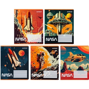 Тетрадь, 12 листов, линия, гибридный лак + УФ лак, "NS", KITE тетради и альбомы - интернет-магазин optom-k.com