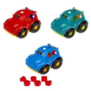 Машина-сортер, 16х15х22 см, "Автошка", Colorplast - интернет-магазин optom-k.com