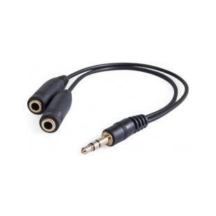 Кабель, 12 см, разъем 3,5, двойной, "Audio jack", DEFENDER - интернет-магазин optom-k.com
