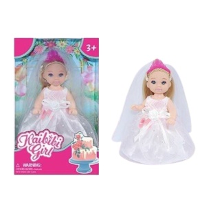 Кукла, 12 см, в коробке 10х4,4х16 см - интернет-магазин optom-k.com