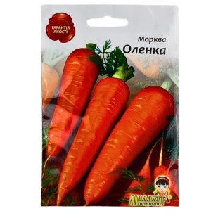 Морква, 20 г, "Оленка", Малахіт поділля - інтернет-магазин optom-k.com