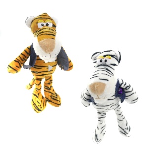 Тигр мягкий, 26 см, на присоске - интернет-магазин optom-k.com