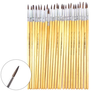 Кисточка для рисования, № 2, пони, круглая, A-Plus - интернет-магазин optom-k.com