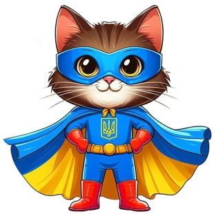 Набор для творчества со стразами, 10х10 см, наклейка, "Котик-защитник" - интернет-магазин optom-k.com