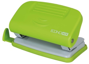 Дырокол, 10 листов, пластиковый, салатовый цвет, ECONOMIX - интернет-магазин optom-k.com