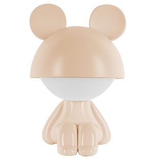 Светильник-ночник, LED с аккумулятором, персиковый, Cute Mouse, KITE канцелярия - интернет-магазин optom-k.com