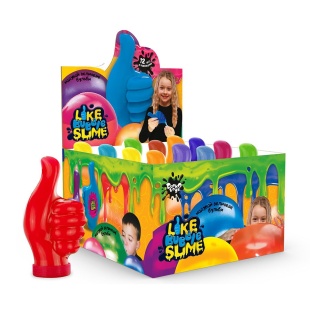 Лизун 8х16см, з блискітками, густий, асорті,  "Like Bubble Slime", Danko Toys - інтернет-магазин optom-k.com