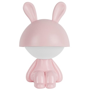 Светильник-ночник, LED с аккумулятором, розовый, Cute Bunny, KITE канцелярия - интернет-магазин optom-k.com