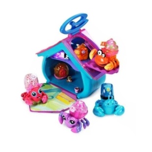 Набор: 2 крабика и домик, в коробке 20х19х17 см, "Крабик" - интернет-магазин optom-k.com